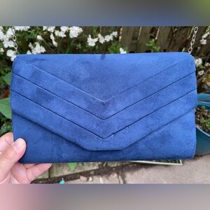 Clutch Purses For Women Suede Cloth Pleated Evening Bag Bridal Evening Bag